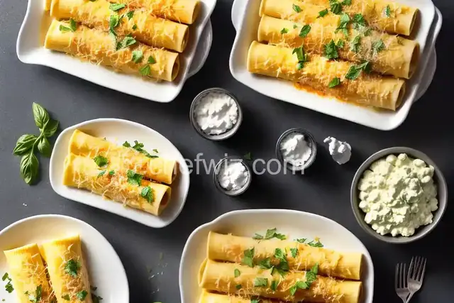 Four-Cheese Manicotti
