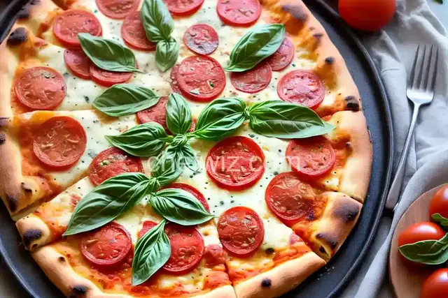 Four Cheese Margherita Pizza