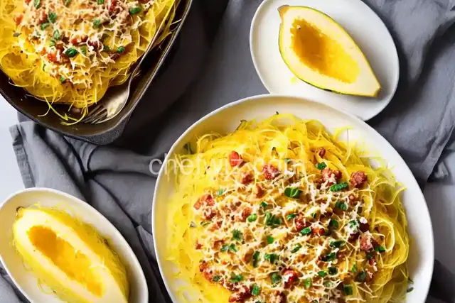 Four-Cheese Spaghetti Squash