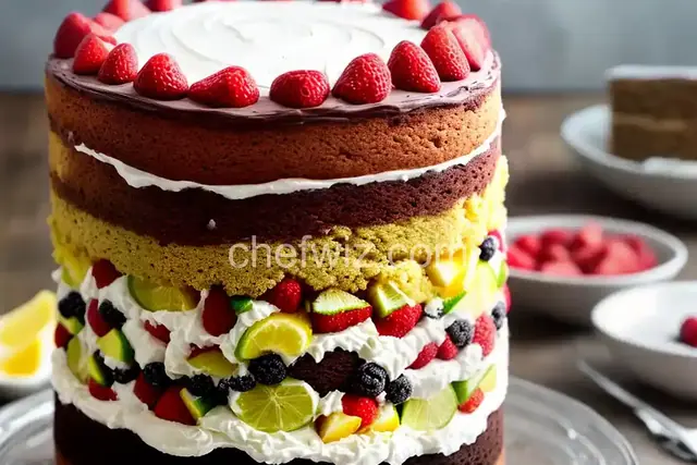 Four-Layer Birthday Cake