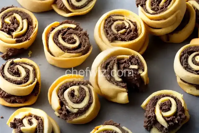 French Dip Pinwheels