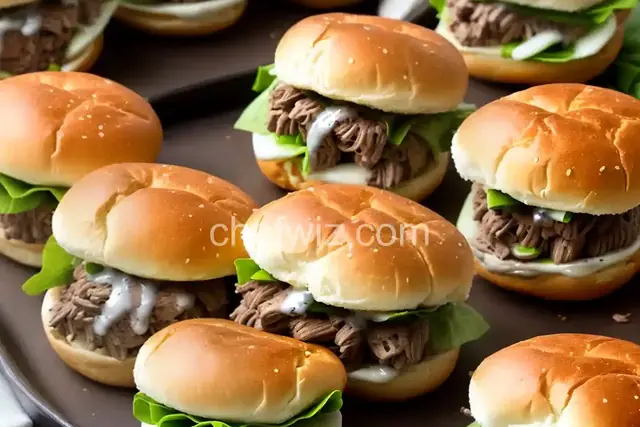 French Dip Sliders