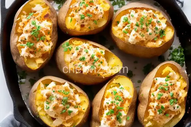 French Onion Baked Potatoes