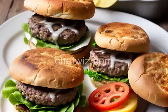 French Onion Burgers