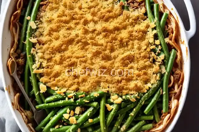 French Onion Green Bean Casserole