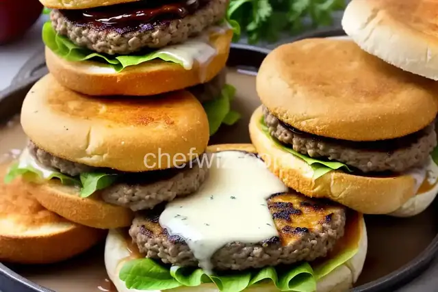 French Onion Soup Burger
