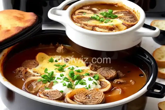 French Onion Soup (Slow Cooker)