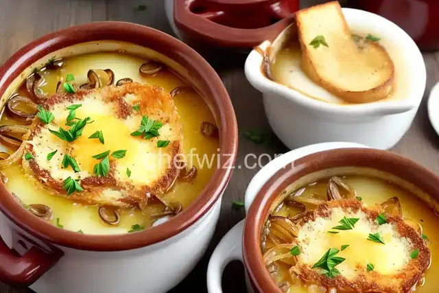 French Onion Soup (Soupe à l'Oignon Gratinée) Recipe
