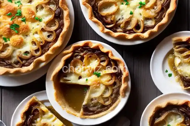 French Onion Soup Tarte Tatin Recipe