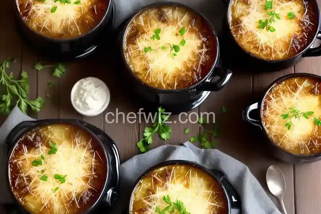 French Onion Soup with Celeriac