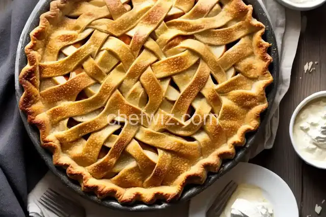 French Pear Pie