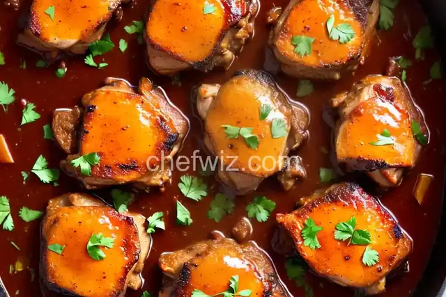 French Stewed Chicken Thighs
