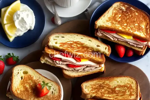 French Toast Turkey Sandwich