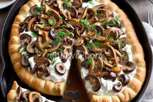French in a Flash (Classic): Wild Mushroom Vol-au-Vent Recipe