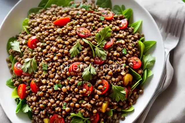 French in a Flash: Olivey French Lentil and Barley Salad Recipe