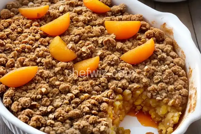 Fresh Apricot Crisp