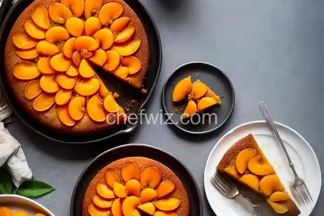 Fresh Apricot Upside-Down Cake