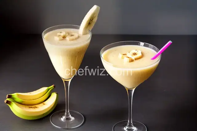 Fresh Banana Daiquiri