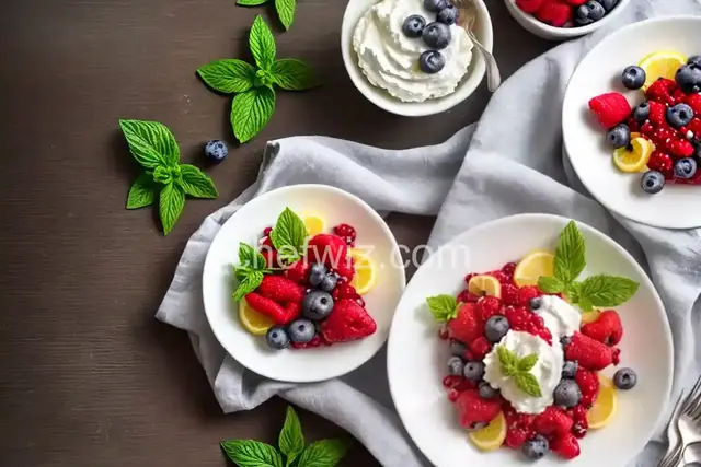 Fresh Berries & Sweet Ricotta