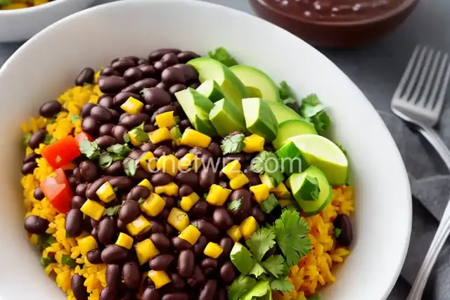 Fresh Black Bean Burrito Bowl