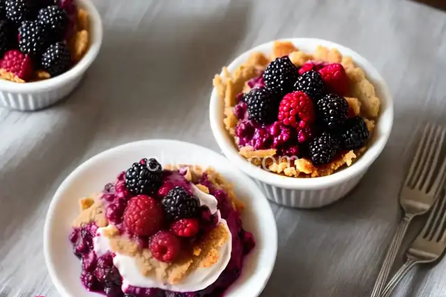 Fresh Blackberry Crisp