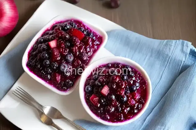 Fresh Blueberry Rhubarb Jam
