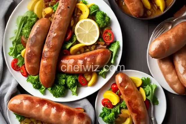 Fresh Bratwurst Wisconsin Style