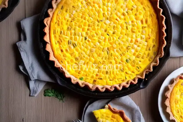 Fresh Corn Quiche
