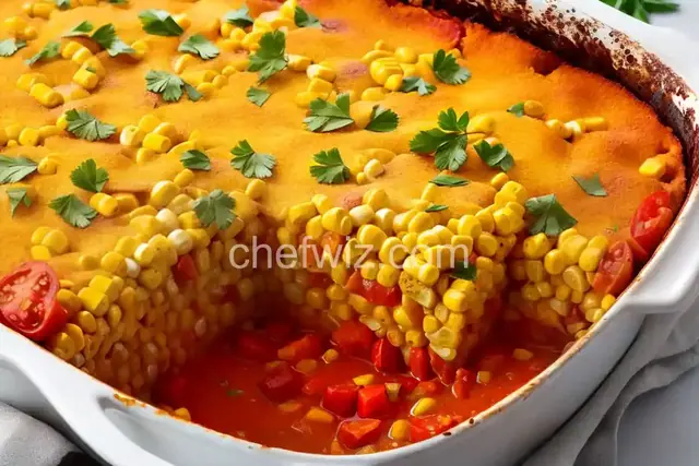 Fresh Corn and Tomato Casserole