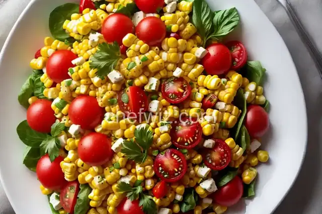 Fresh Corn and Tomato Salad