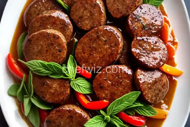 Fresh Country Pork Sausage with Pepper and Sage