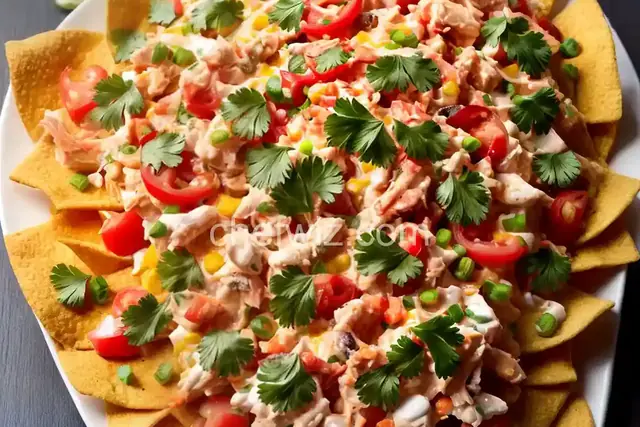 Fresh Crab Nachos