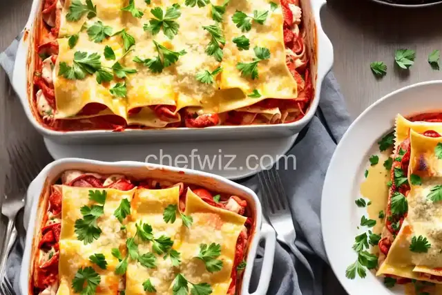 Fresh Crabmeat and Lobster Lasagna