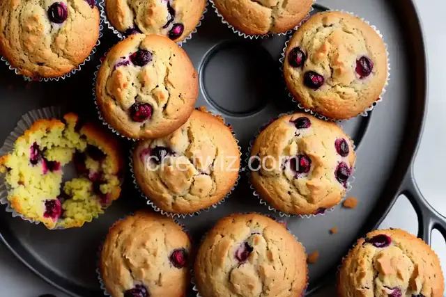 Fresh Cranberry Muffins