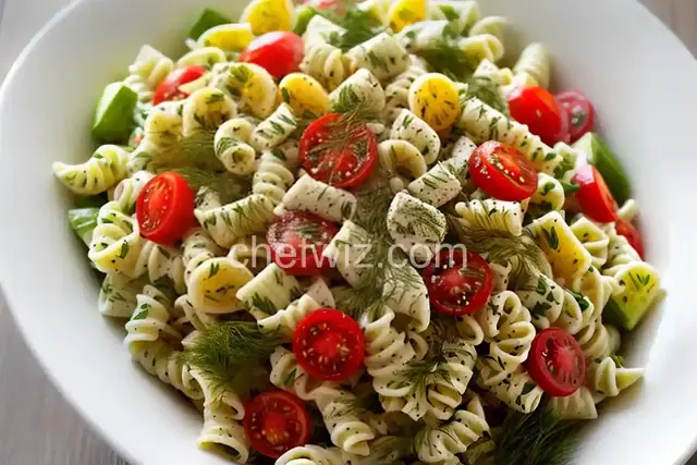 Fresh Dill Pasta Salad