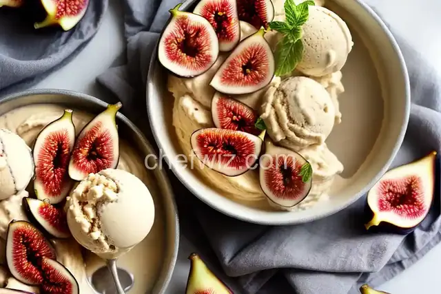 Fresh Fig Ice Cream Recipe