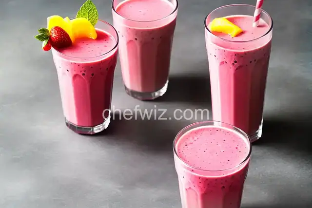 Fresh Fruit Smoothie