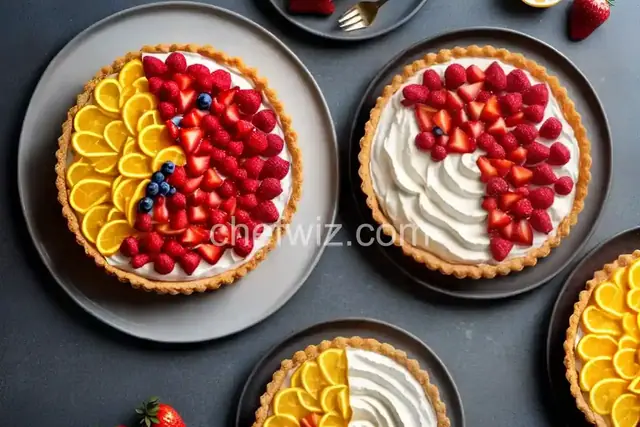 Fresh Fruit Tart with Mascarpone