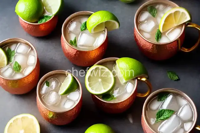 Fresh Ginger Moscow Mule