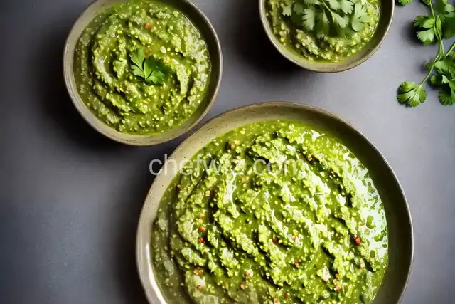 Fresh Green Salsa (Salsa verde cruda)