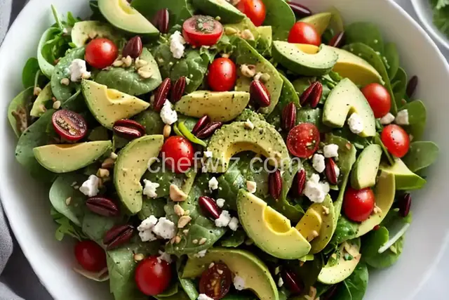 Fresh Herbed Avocado Salad
