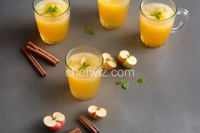 Fresh, Homemade Apple Juice