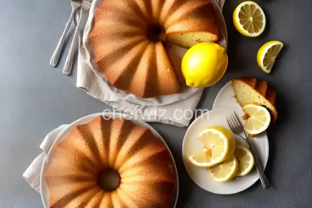 Fresh Lemon Bundt Cake