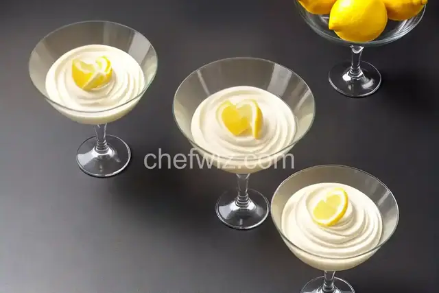 Fresh Lemon Mousse
