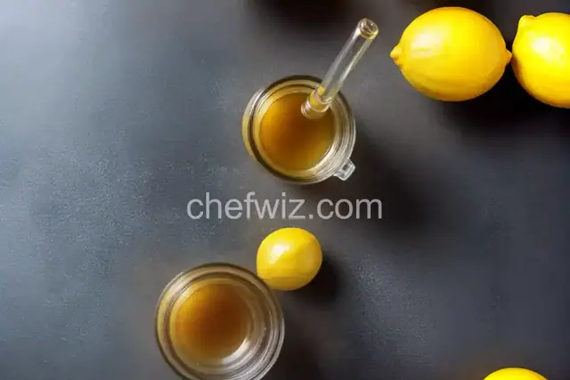 Fresh Lemon Syrup Recipe