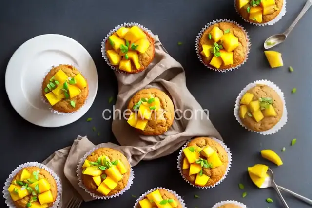 Fresh Mango Muffins