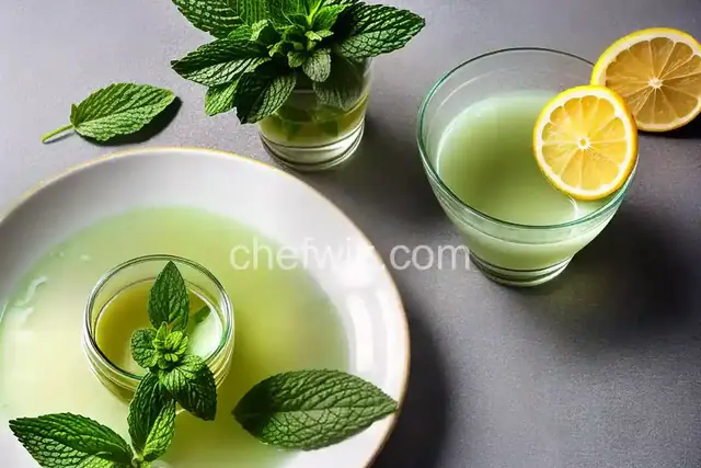 Fresh Mint Syrup