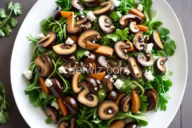 Fresh Mushroom and Parsley Salad