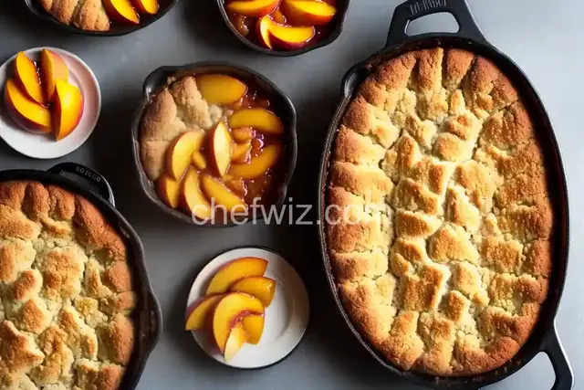 Fresh Peach Cobbler I