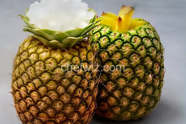Fresh Pineapple Ice